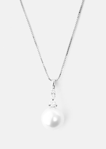 Collar Isla Pearl- Chapado en plata