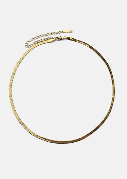 Collar Classic Link - 18k Chapado en oro