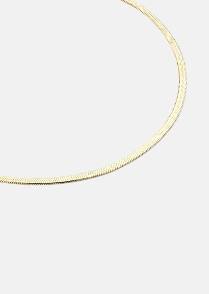 Collar Classic Link - 18k Chapado en oro