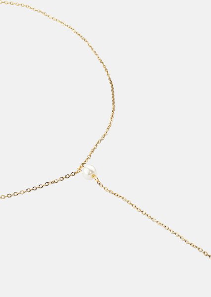 Collar Ocean Thread - 18k Chapado en oro