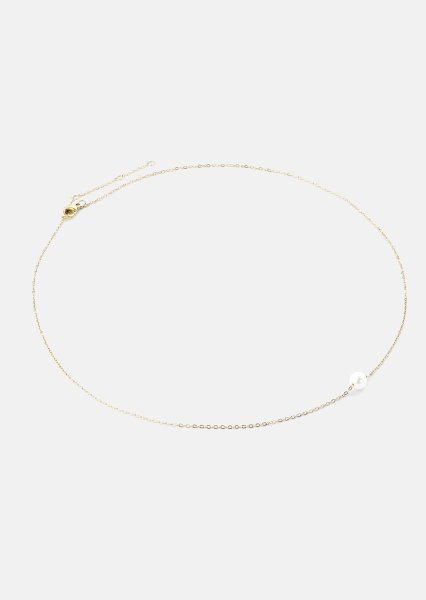 Collar Mini Pearl - 18k Chapado en oro