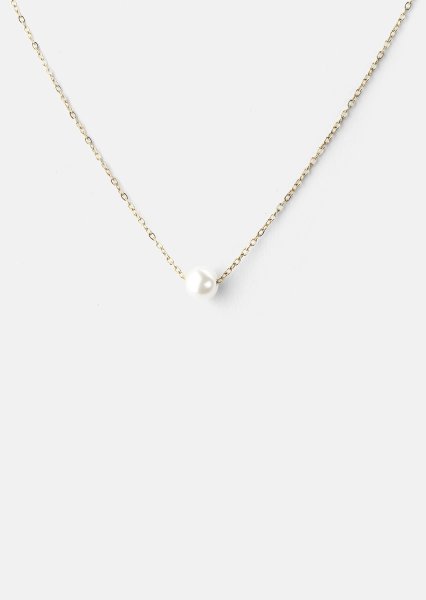Collar Mini Pearl - 18k Chapado en oro