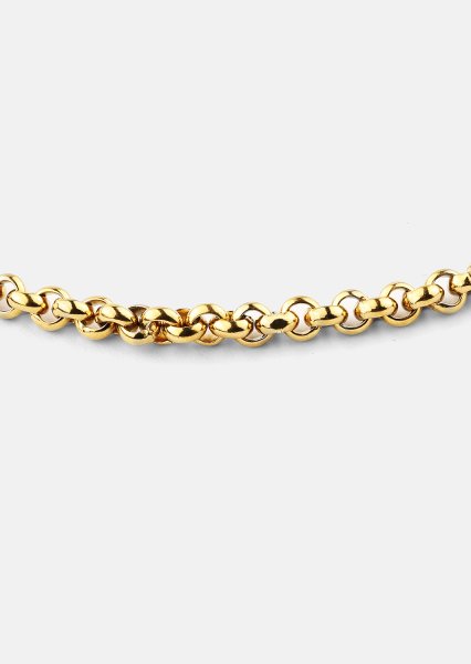 Pulsera Anchor – 18k Chapada en oro