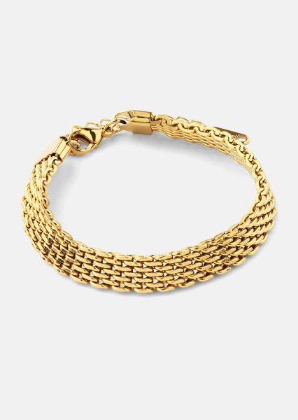 Pulsera Glowline - 18k Chapada en oro