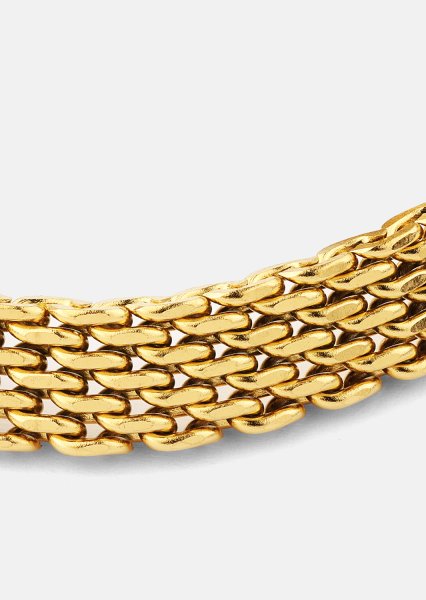 Pulsera Glowline - 18k Chapada en oro