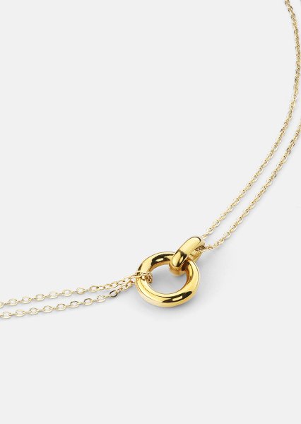 Collar Orbit – 18k Chapado en oro