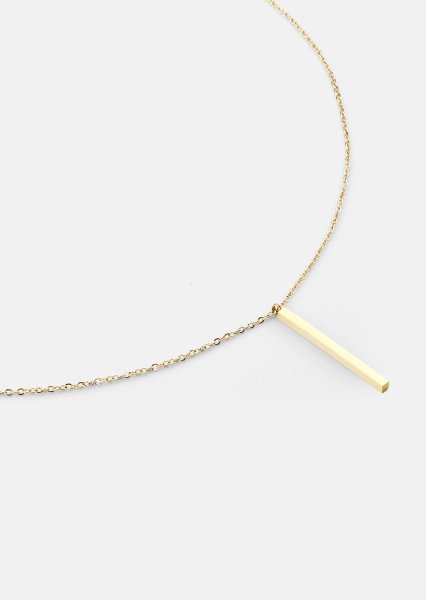 Collar Line – 18k Chapado en oro