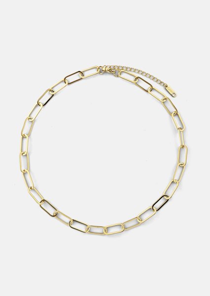 Collar Chain Glow - 18k Chapado en oro