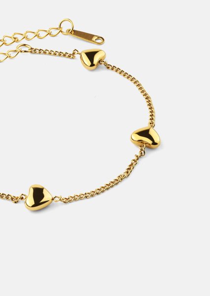 Pulsera Links of Love - 18k Chapada en oro
