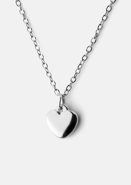 Collar Heartbeat - Chapado en plata