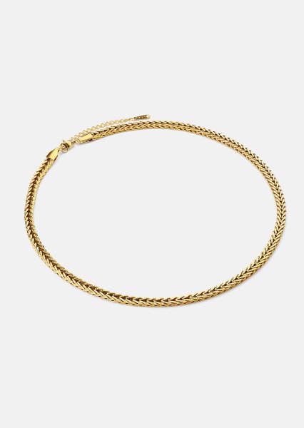 Collar Ember Braid – 18k Chapado en oro