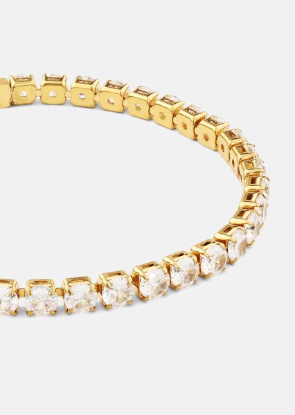 Pulsera Brillara - 18k Chapada en oro