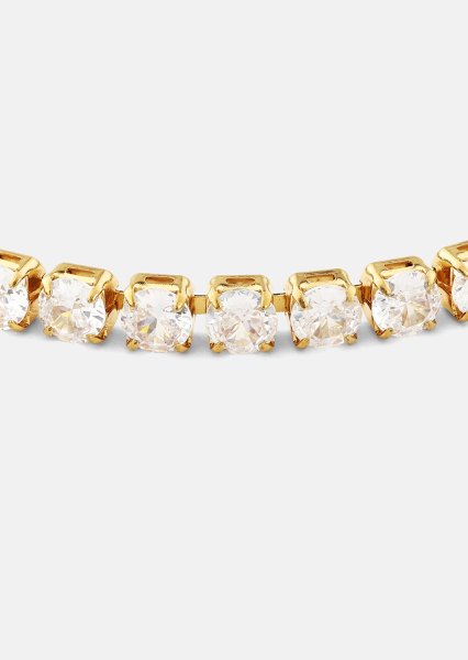 Pulsera Brillara - 18k Chapada en oro