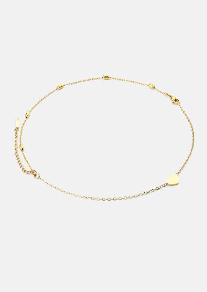 Pulsera Heart Chain – 18k Chapada en oro