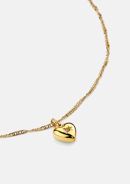 Collar Heartshine – 18k Chapado en oro
