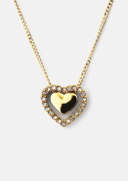Collar Golden Heart - 18k Chapado en oro