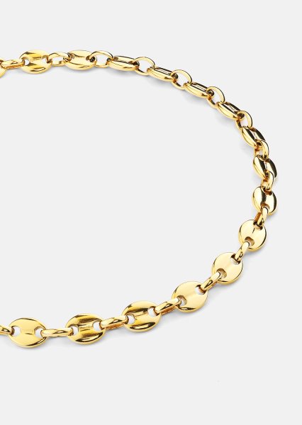 Collar Bold Chain - 18k Chapado en oro