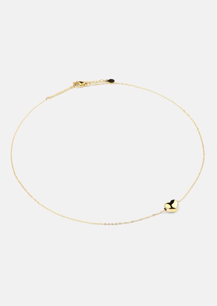 Collar Heart of Gold – 18k Chapado en oro