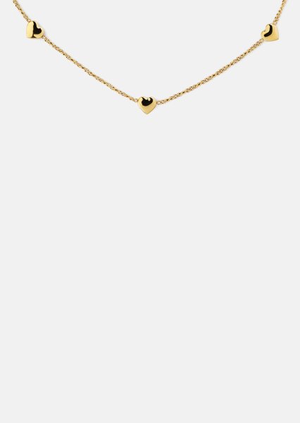 Collar Golden Hearts - 18k Chapado en oro