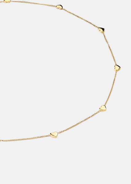 Collar Golden Hearts - 18k Chapado en oro