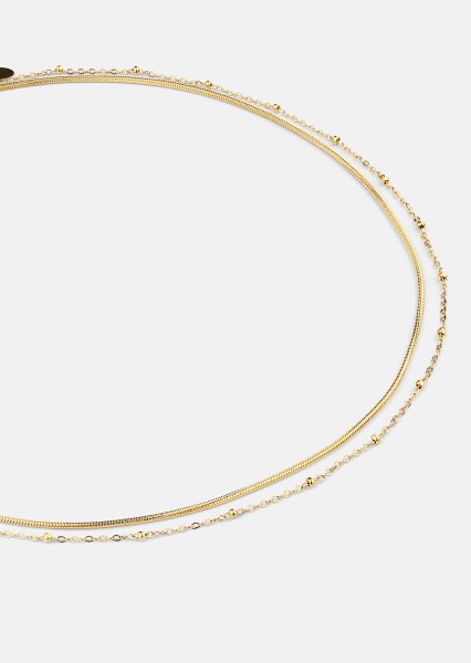 Collar Duo Grace – 18k Chapado en oro