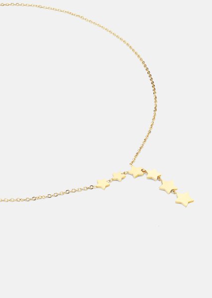 Collar Stjärnfall - 18k Chapado en oro
