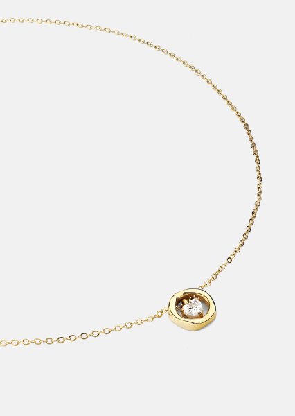 Collar Golden Heart – 18k Chapado en oro