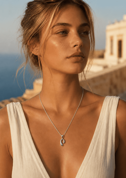 Collar Silver Flow – Chapado en plata