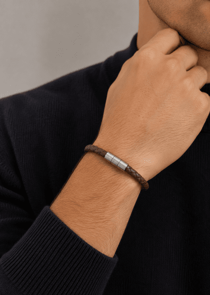 Pulsera de cuero Iron Heritage