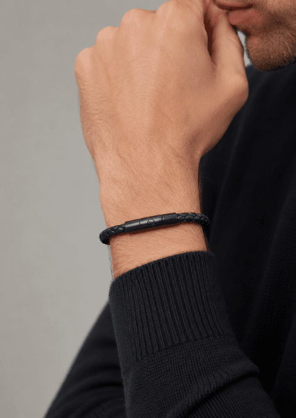Pulsera de cuero Maverick Forge