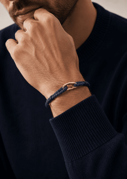 Pulsera de cuero Midnight Kin