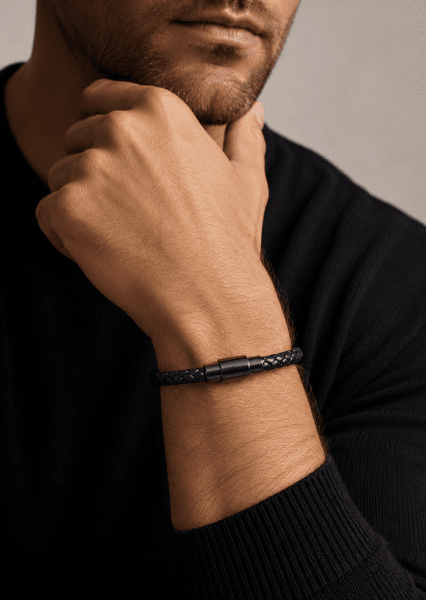Pulsera de cuero Silvan Edge