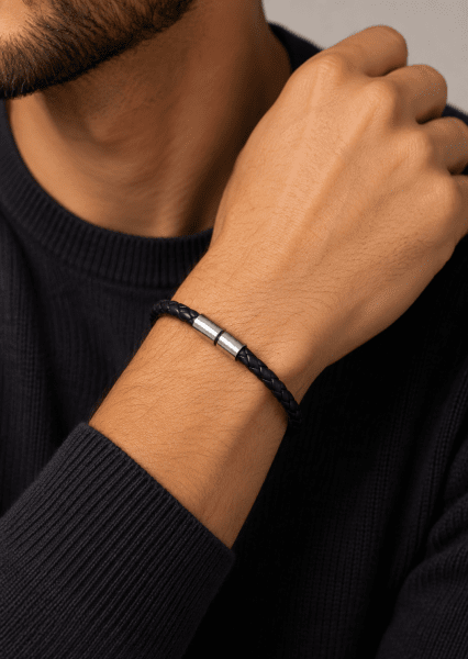 Pulsera de cuero Valor Strand