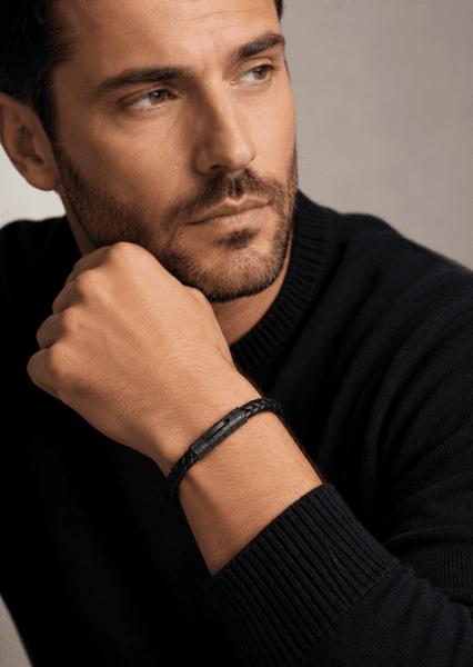 Pulsera de cuero Valor Strand