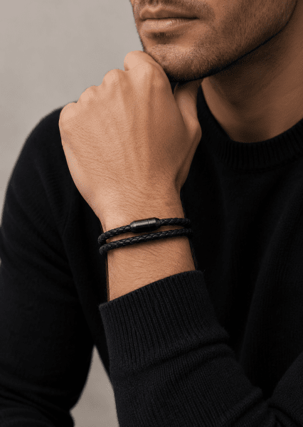 Pulsera de cuero Noble Twine