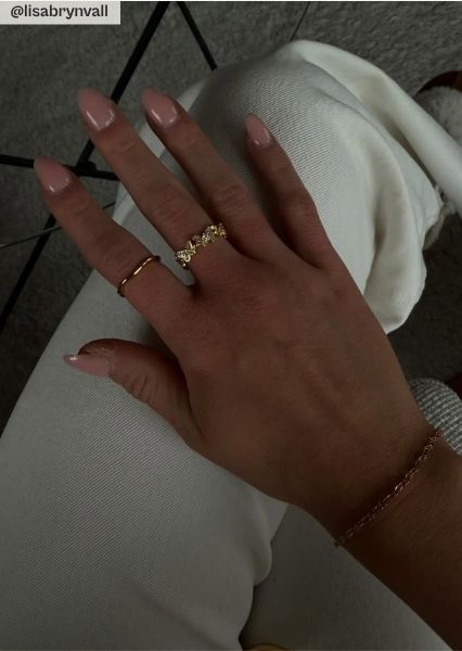 Anillo Elara - Chapado en oro de 18k