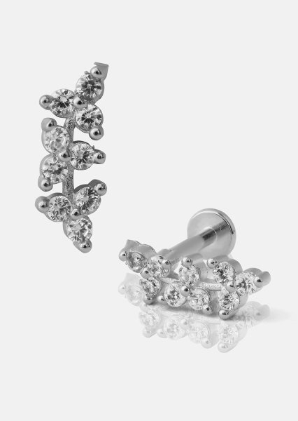 Aurielle Pendientes – Chapados en plata