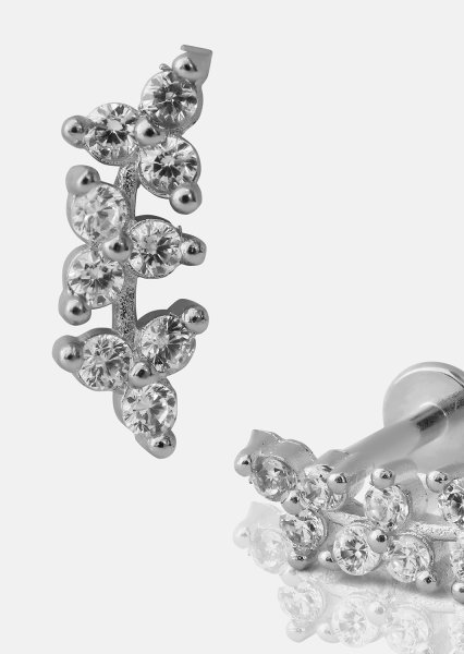Aurielle Pendientes – Chapados en plata