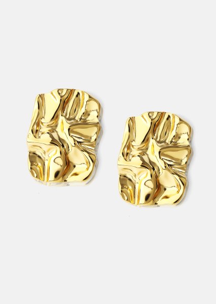 Pendientes Lava - 18k Chapado en oro