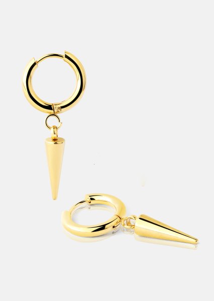 Pendiente Spike – 18k Chapado en oro