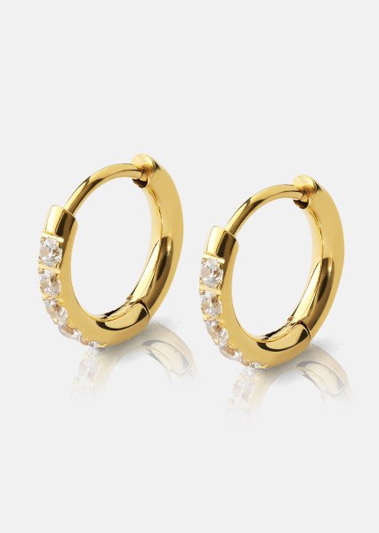 Pendiente Sparklingers - 18k Chapado en oro