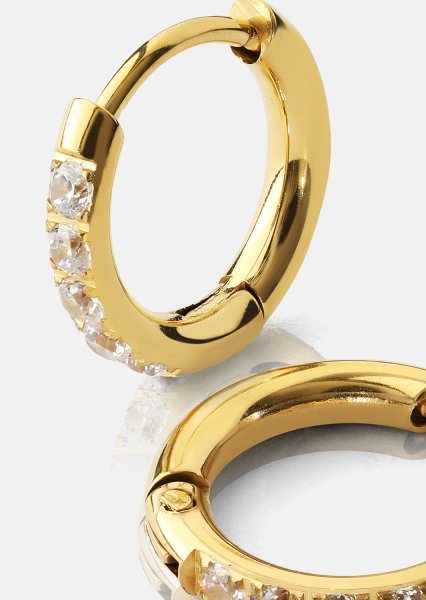 Pendiente Sparklingers - 18k Chapado en oro