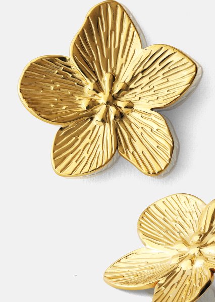 Pendiente Blossom - 18k Chapado en oro