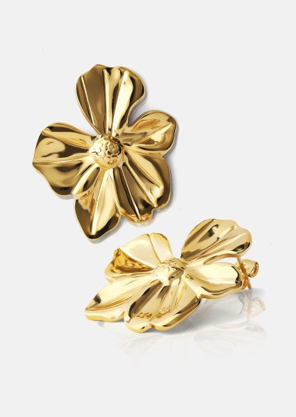 Florina Pendientes - 18k Chapados en oro