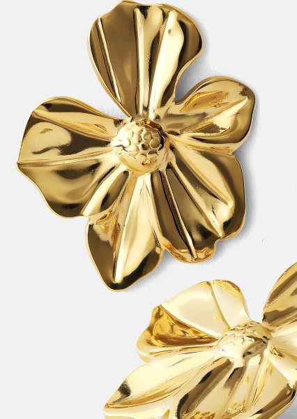 Florina Pendientes - 18k Chapados en oro