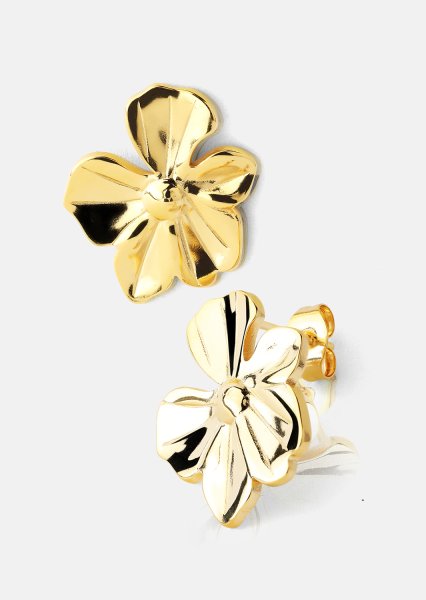 Florabella Pendientes - 18k Chapados en oro