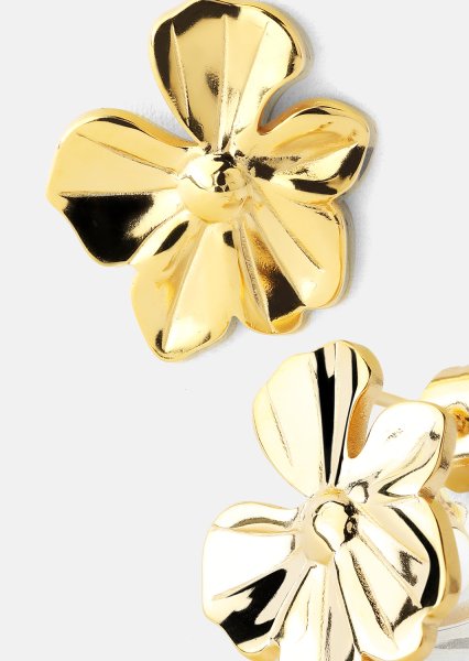 Florabella Pendientes - 18k Chapados en oro