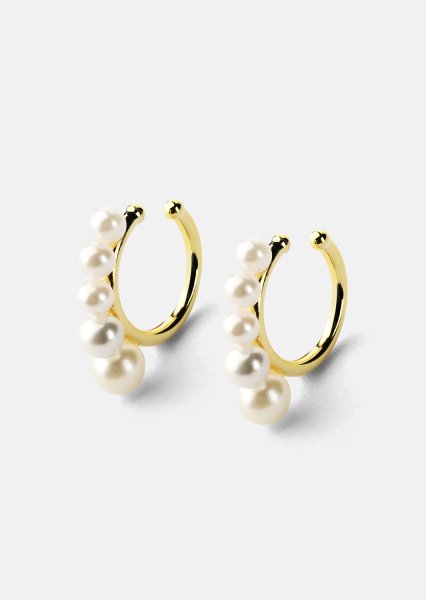 Pendiente Perlina - Chapado en Oro de 18k