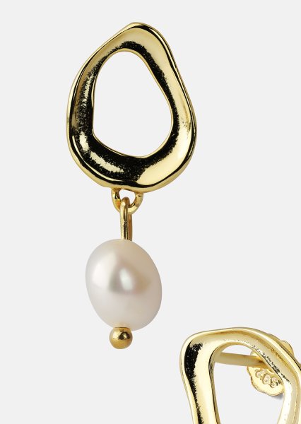 Pendora Pendientes – 18k Chapados en oro