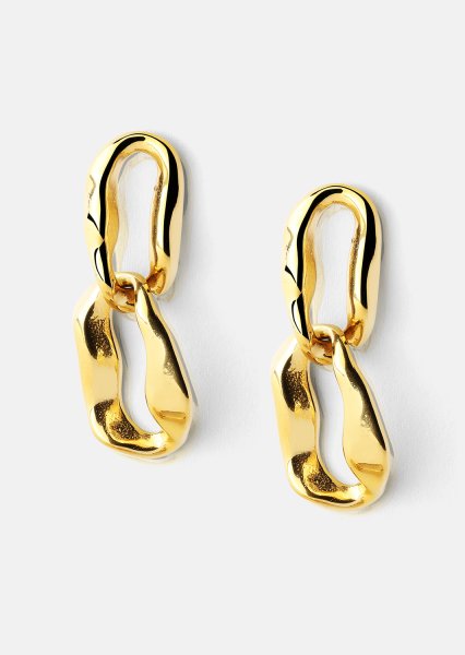 Cascada Pendiente - 18k Chapado en oro